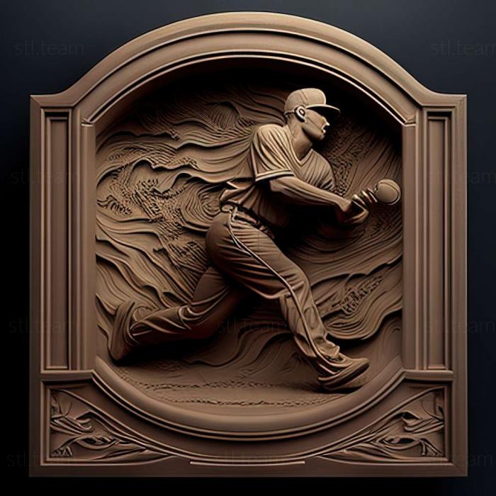 3D model Major League Baseball 2K10 game (STL)